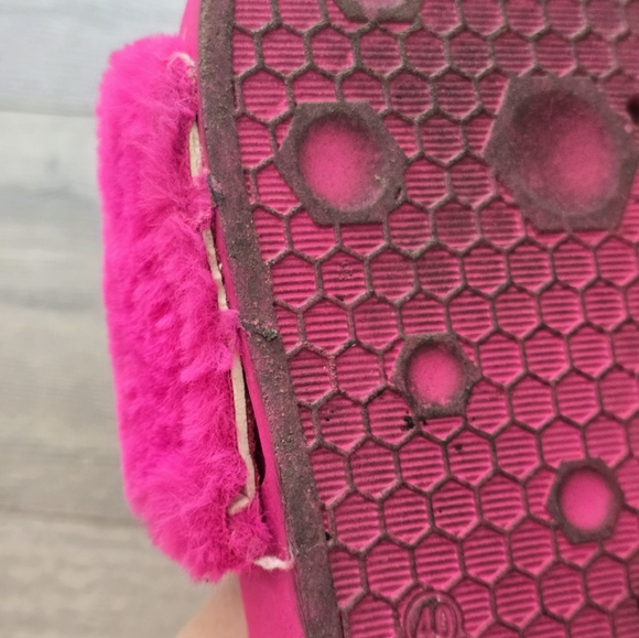 Puma X Fenty By Rihanna Bright Pink Slippers With Dust Bag Lougewear Cozy Sz 40 - Picture 11 of 13